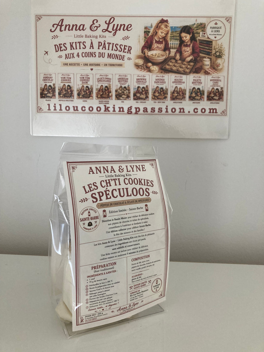 ⚜️  Les Ch’ti Cookies Spéculoos pépites de chocolat l Édition limitée Sainte-Barbe 2026 | Anna & Lyne
