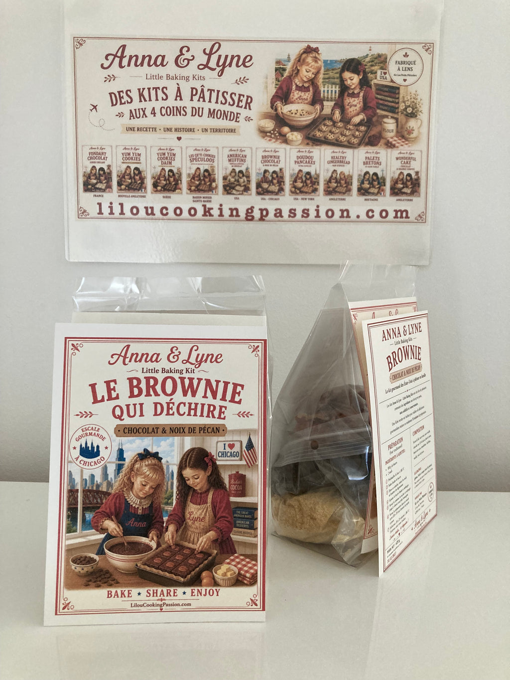 🇱🇷 Le Brownie qui déchire – Chocolat & noix de pécan | Anna & Lyne