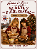 🇬🇧 Healty Gingerbread – Pain d’épices | Anna & Lyne
