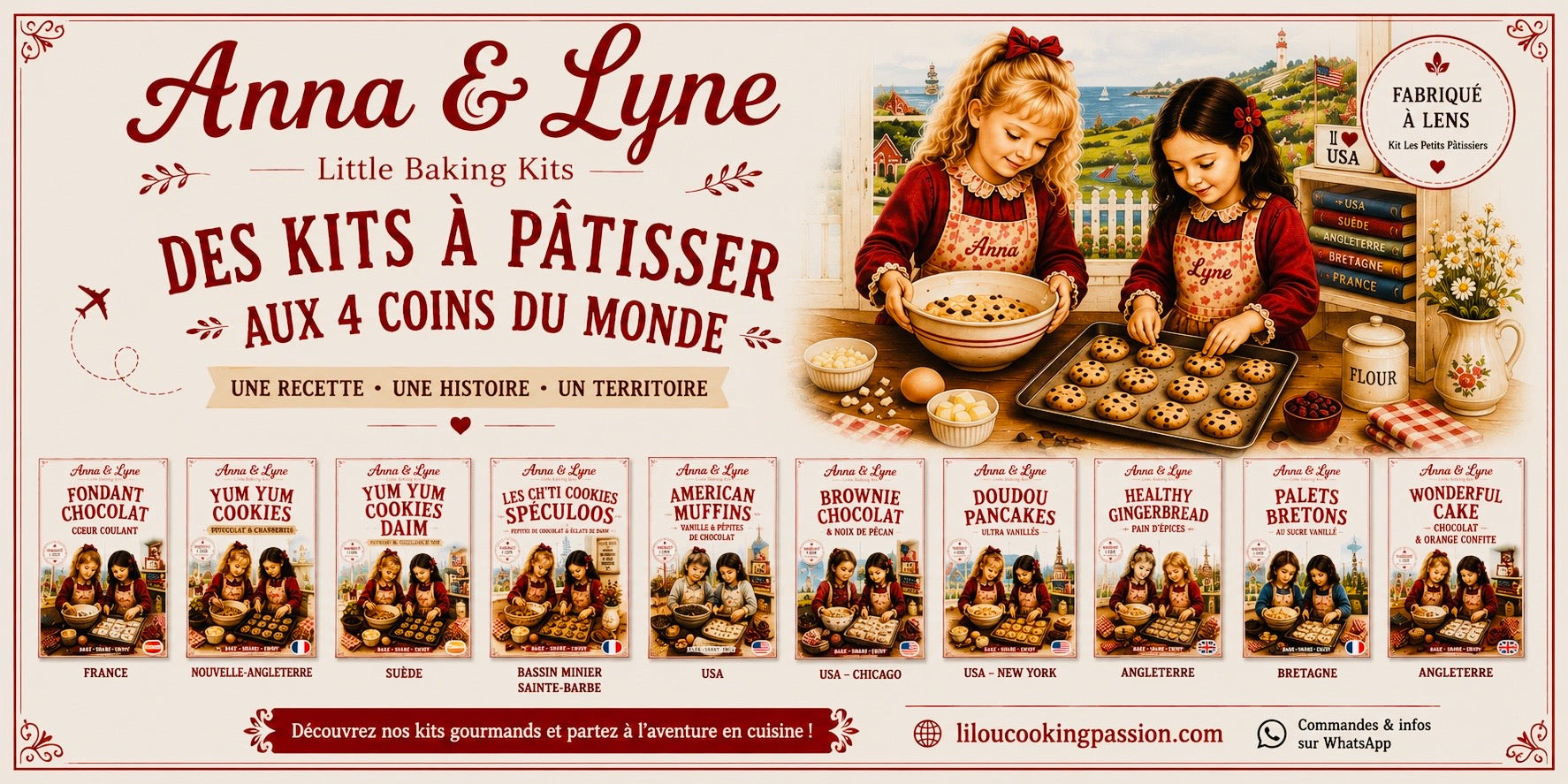 Coffret Tote Bag + Kit Ch’ti Cookies Speculoos Collector + Édition du Ch’ti – Braderie de Lille 2026 | Anna & Lyne