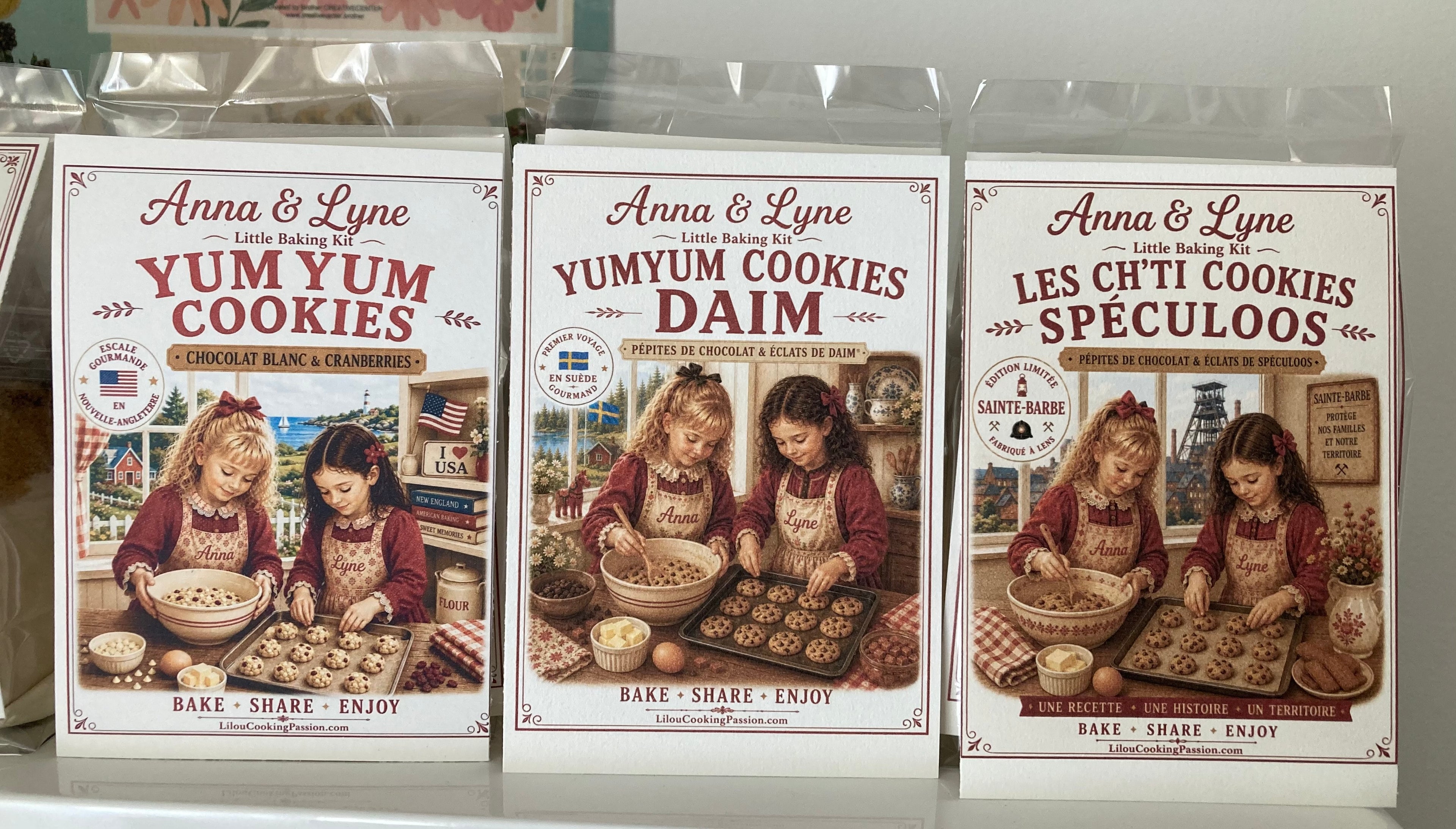 🇸🇪 Yum Yum Cookies Daim® – Pépites de chocolat & éclats de Daim | Anna & Lyne