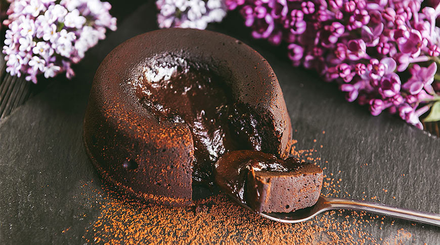 🇫🇷  Moelleux Fondant au chocolat coeur coulant sans gluten l (+ 4 moules de cuisson) | Anna & Lyne