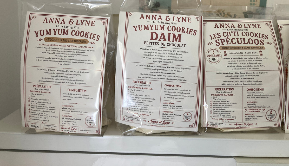 🇸🇪 Yum Yum Cookies Daim® – Pépites de chocolat & éclats de Daim | Anna & Lyne