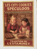 Kit Ch’ti Cookies Spéculoos Pépites de Chocolat | Anna & Lyne - Edition limitée vintage - Souvenir gourmand des Flandres