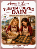 🇸🇪 Yum Yum Cookies Daim® – Pépites de chocolat & éclats de Daim | Anna & Lyne