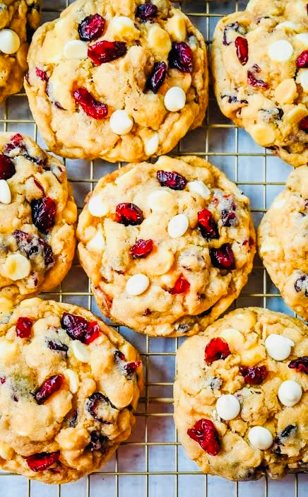 🇺🇸 Yum Yum Cookies – Chocolat blanc & Cranberries | Anna & Lyne