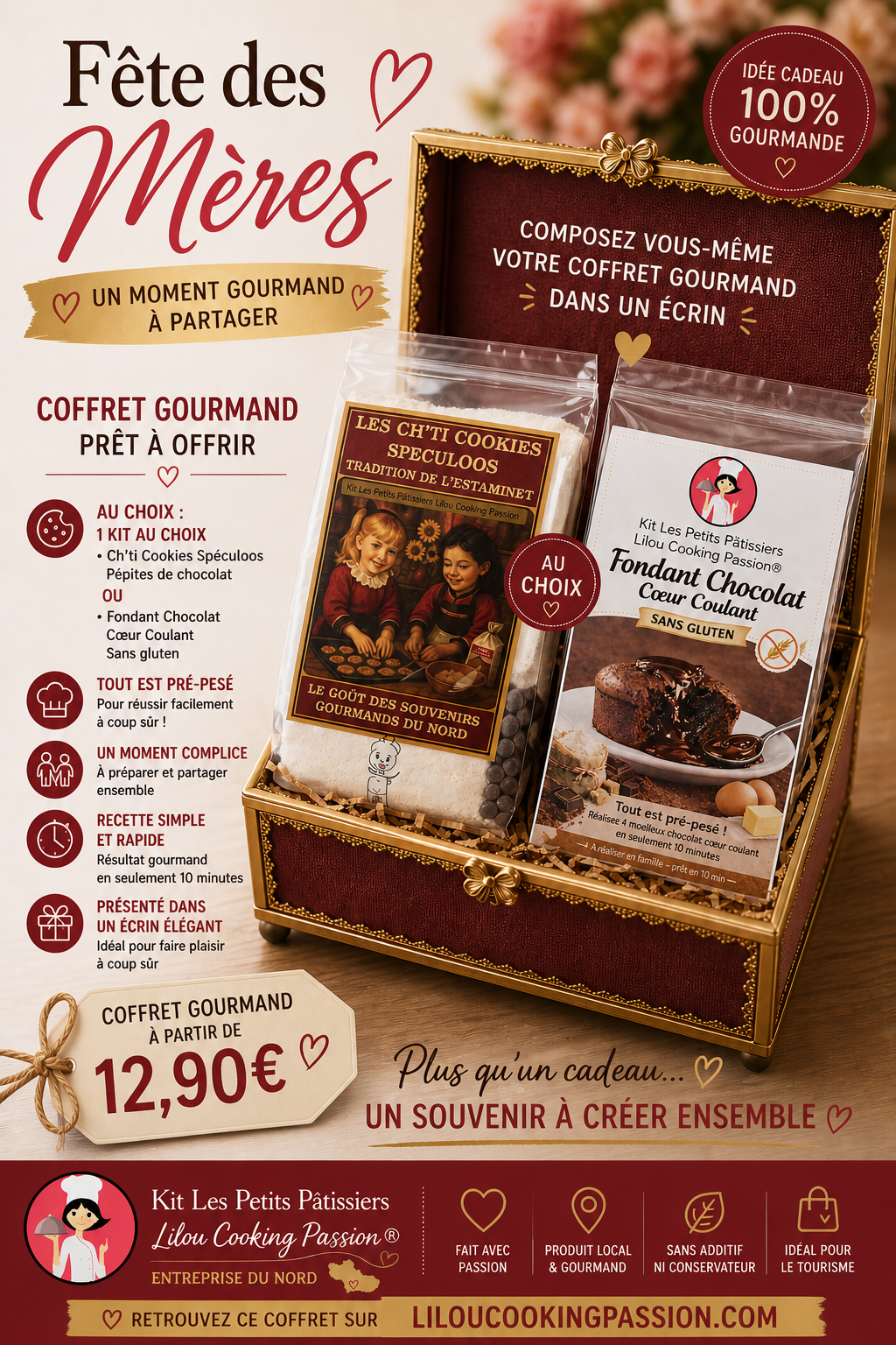 Coffret Gourmand Fête des Mères – Kit au choix 💝