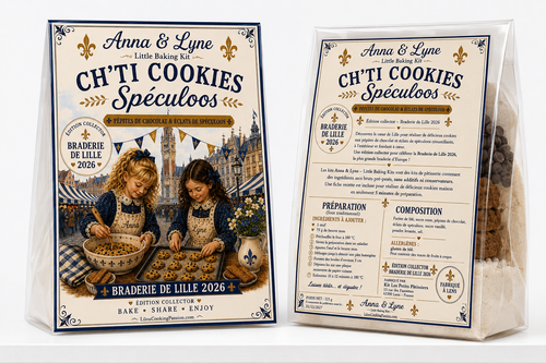 Coffret Tote Bag + Kit Ch’ti Cookies Speculoos Collector + Édition du Ch’ti – Braderie de Lille 2026 | Anna & Lyne