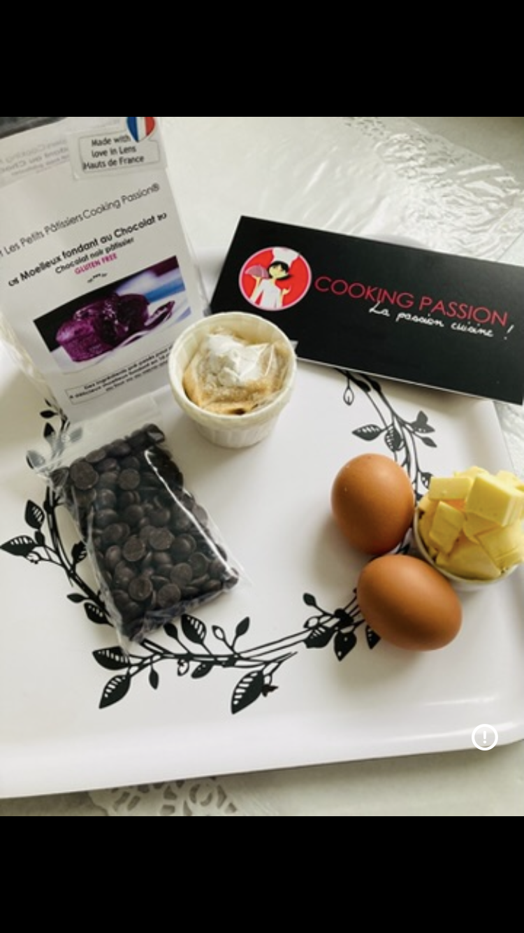 Kit Moelleux Fondant au Chocolat – Sans Gluten – Kit Les Petits Pâtissiers®