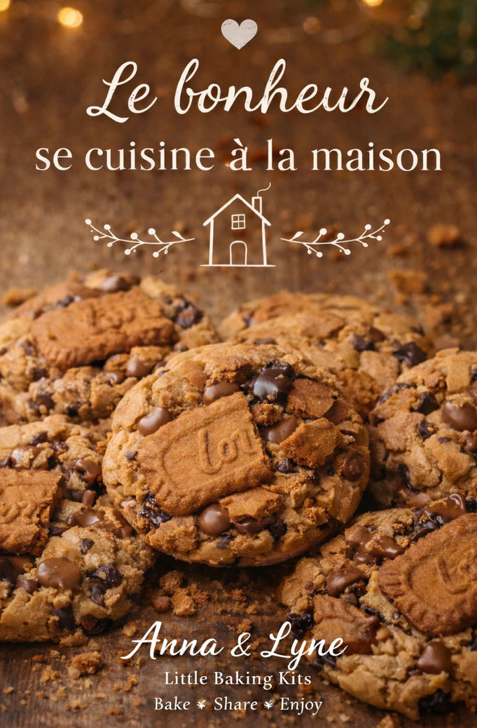Kit Ch’ti Cookies Spéculoos Pépites de Chocolat - Souvenir gourmand des Flandres