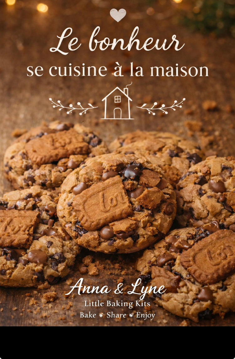 Kit Ch’ti Cookies Spéculoos Pépites de Chocolat – Kit Les Petits Pâtissiers®