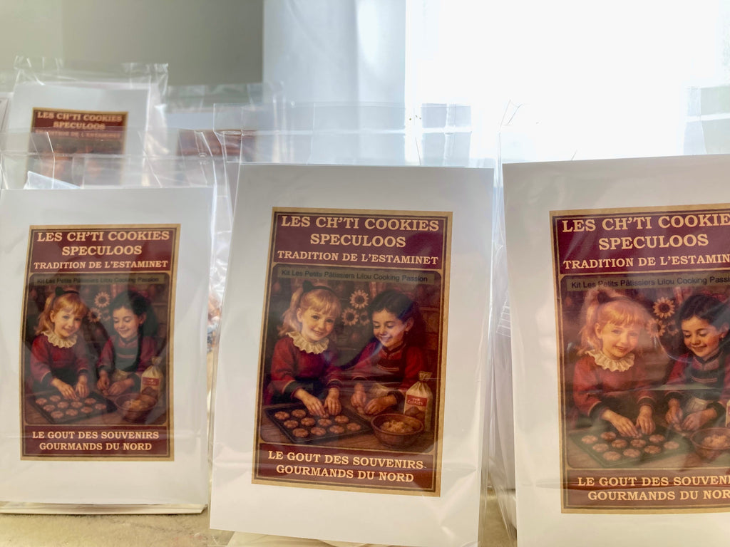 Kit Ch’ti Cookies Spéculoos Pépites de Chocolat - Souvenir gourmand des Flandres