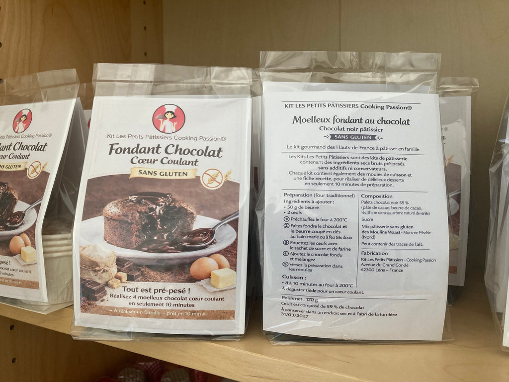 Kit Moelleux Fondant au Chocolat – Sans Gluten – Kit Les Petits Pâtissiers®