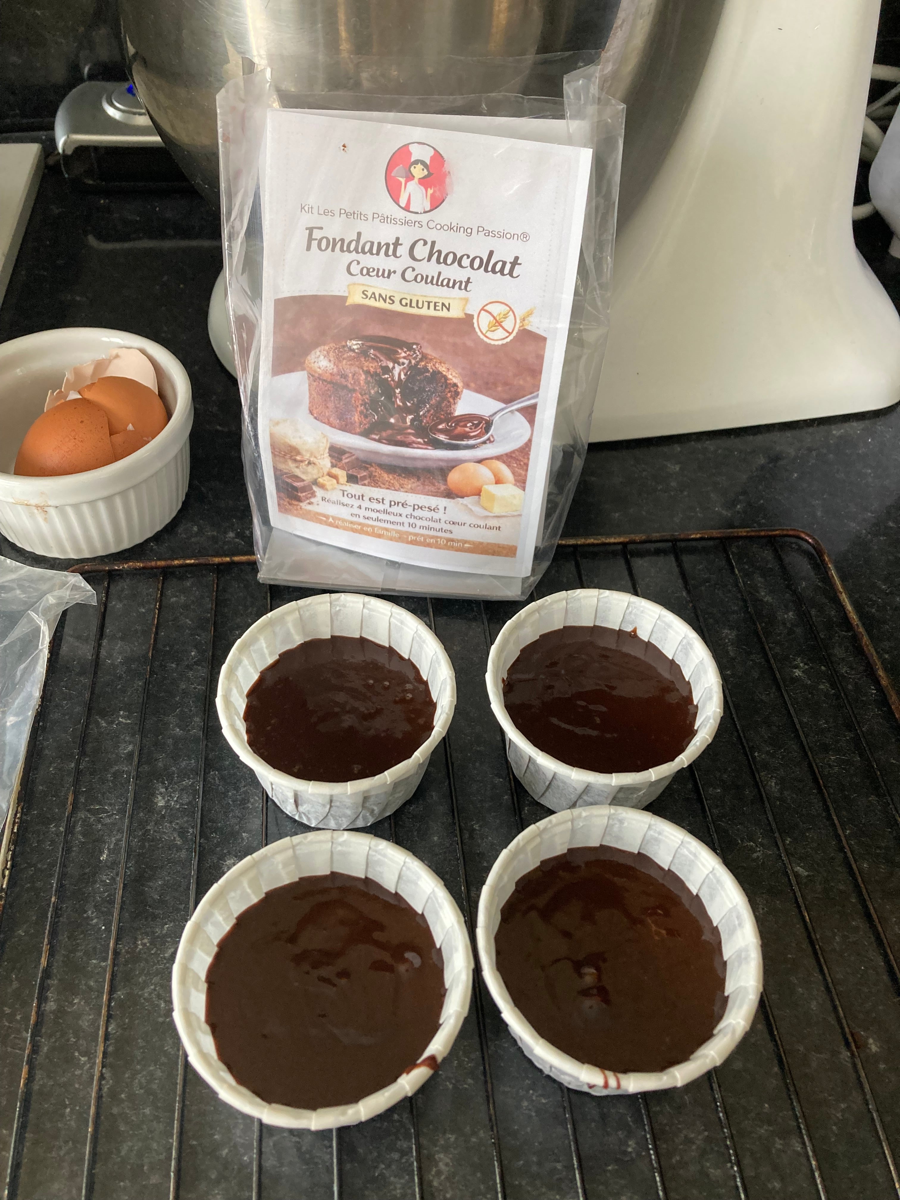 Kit Moelleux Fondant au Chocolat – Sans Gluten – Kit Les Petits Pâtissiers®